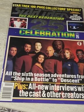 Star Trek The Next Generation 25th Celebration Magazine